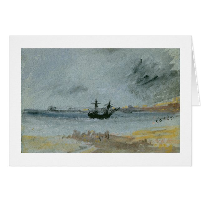 Joseph Mallord William Turner | Schip aan de grond (Voorkant Horizontaal)
