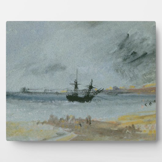 Joseph Mallord William Turner | Schip Aground, Bri Fotoplaat (Voorkant)