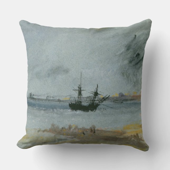 Joseph Mallord William Turner | Schip Aground, Bri Kussen (Voorkant)