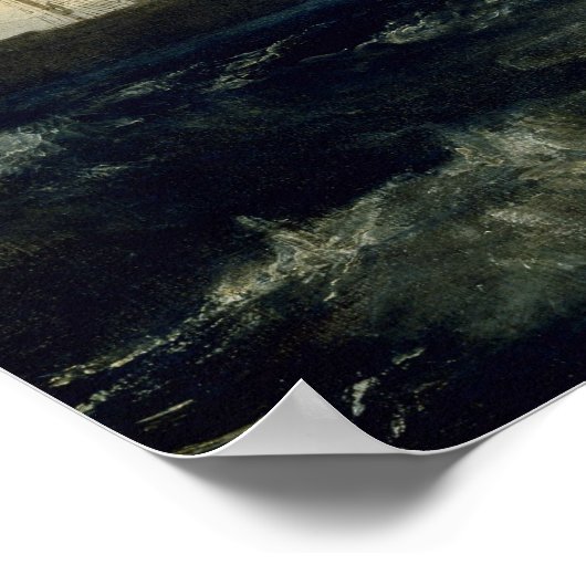 Joseph Mallord William Turner - Sheerness as Seen Poster (Hoek)