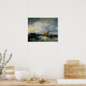 Joseph Mallord William Turner - Sheerness as Seen Poster (Keuken)