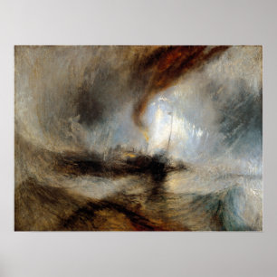 Joseph Mallord William Turner Snow Storm Poster