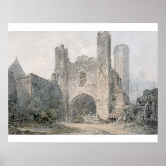 Joseph Mallord William Turner | St. Augustinus's G Poster (Voorkant)