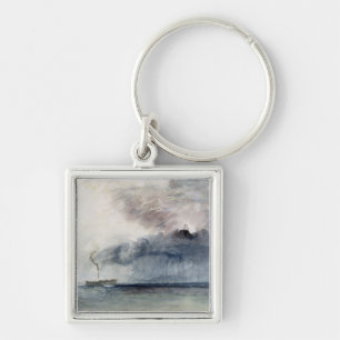 Joseph Mallord William Turner Steamboot in een S Sleutelhanger
