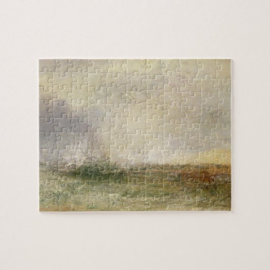 Joseph Mallord William Turner | Stormy Zee Breakin Legpuzzel (Horizontaal)