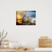 Joseph Mallord William Turner The Burning Poster (Keuken)