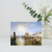 Joseph Mallord William Turner The Harbour of Diepp Briefkaart (Staand voorkant)