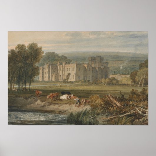 Joseph Mallord William Turner - Uitzicht Hampton Poster (Voorkant)