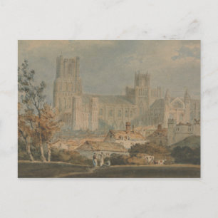 Joseph Mallord William Turner - Uitzicht van Ely Briefkaart
