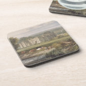 Joseph Mallord William Turner | Uitzicht van Hampt Bier Onderzetter (Linkerzijde)