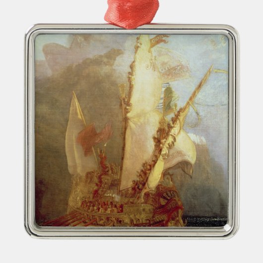 Joseph Mallord William Turner | Ulysses Deriding P Metalen Ornament (Voorkant)