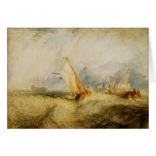 Joseph Mallord William Turner | Van Tromp Going Ab (Voorkant Horizontaal)