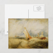 Joseph Mallord William Turner | Van Tromp Going Ab Briefkaart (Voorkant / Achterkant)