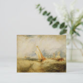 Joseph Mallord William Turner | Van Tromp Going Ab Briefkaart (Staand voorkant)