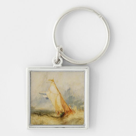 Joseph Mallord William Turner | Van Tromp Going Ab Sleutelhanger (Voorkant)