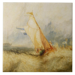 Joseph Mallord William Turner   Van Tromp Going Ab Tegeltje