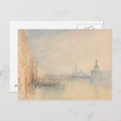 Joseph Mallord William Turner - Venetië, de mond Briefkaart (Voorkant / Achterkant)