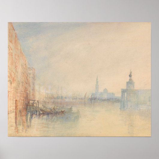 Joseph Mallord William Turner - Venetië, de mond Poster (Voorkant)