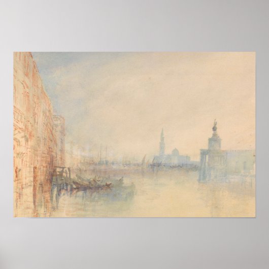 Joseph Mallord William Turner - Venetië, de mond Poster (Voorkant)