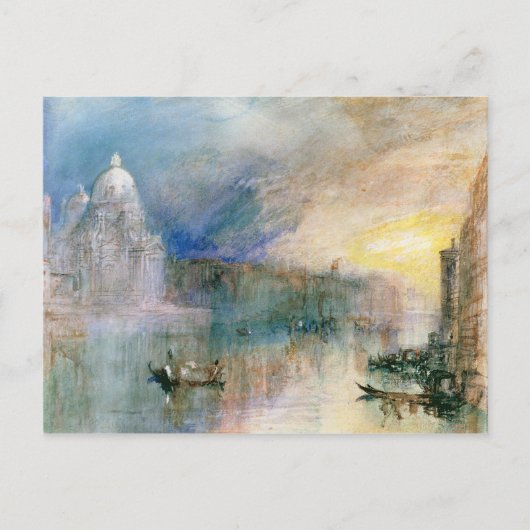 Joseph Mallord William Turner | Venetië: Grand Can Briefkaart (Voorkant)