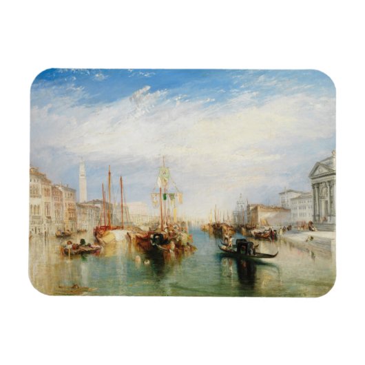 Joseph Mallord William Turner | Venetië, P Magneet (Horizontaal)