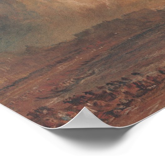 Joseph Mallord William Turner - Vesuvius Poster (Hoek)