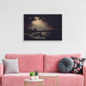 Joseph Mallord William Turner - vissers van het ze Canvas Afdruk (Insitu (Woonkamer))