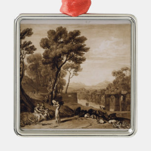 Joseph Mallord William Turner   Vrouwen en Tamb Metalen Ornament