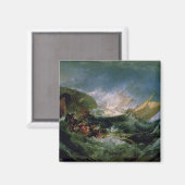 Joseph Mallord William Turner | Wrak van een Trans Magneet (Voorkant / Achterkant)
