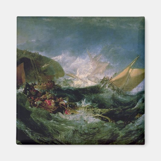Joseph Mallord William Turner | Wrak van een Trans Magneet (Voorkant)