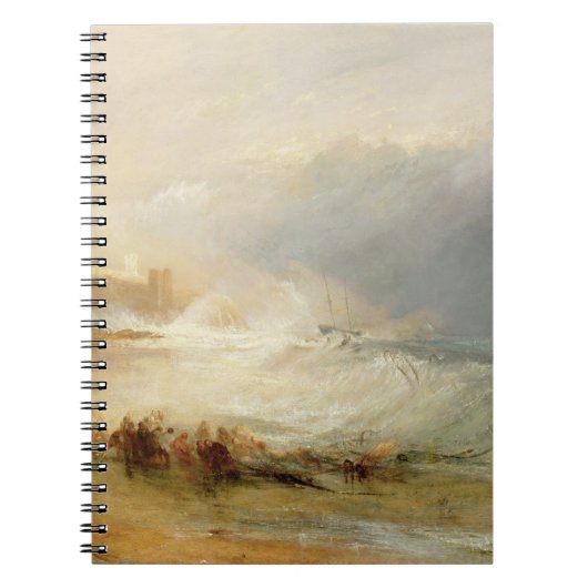 Joseph Mallord William Turner | Wreckers - kust o Notitieboek (Voorkant)