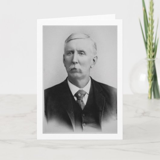 Joseph McCoy (1837-1915) (foto) Kaart (Voorkant)