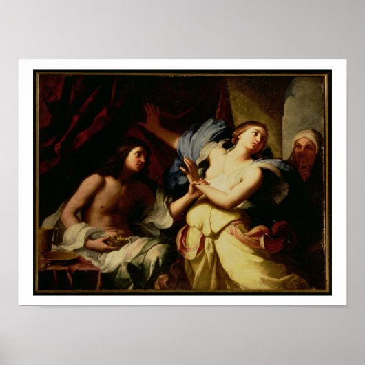 Joseph met Potiphar's vrouw Poster (Voorkant)