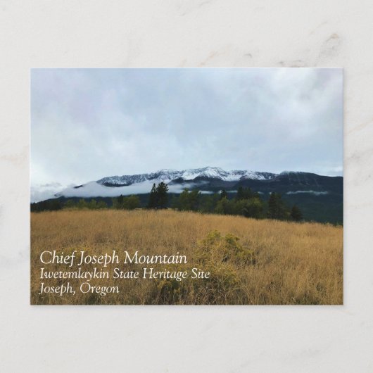 Joseph Mountain, Oregon Briefkaart (Voorkant)