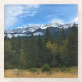 Joseph Mountain, Oregon Glazen Onderzetter (Voorkant)