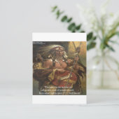 Joseph & Natuur Quote Gifts T - shirts & Kaarten (Staand voorkant)