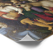 Joseph ontvangt zijn Brothers, c. 1515 Poster (Hoek)