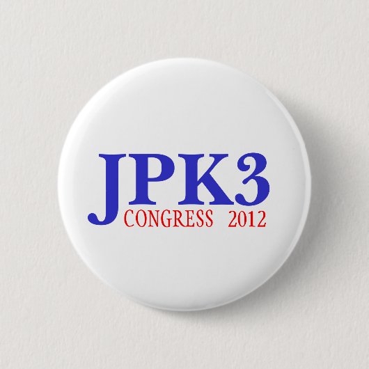 Joseph P. Kennedy, III. voor het Congres 2012 Ronde Button 5,7 Cm (Voorkant)