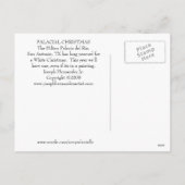 Joseph-Palacial Kerstmis-San Antonio Feestdagenkaart (Achterkant)