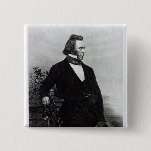 Joseph Paxton Vierkante Button 5,1 Cm (Voorkant)