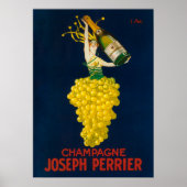 Joseph Perrier Champagne Promotional Poster (Voorkant)