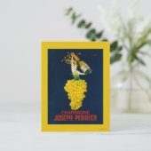 Joseph Perrier Champagne Promotional Poster Briefkaart (Staand voorkant)
