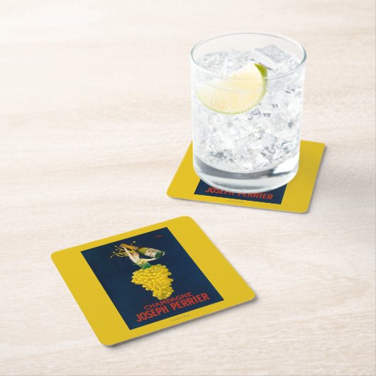 Joseph Perrier Champagne Promotional Poster Kartonnen Onderzetters (Insitu)