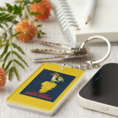 Joseph Perrier Champagne Promotional Poster Sleutelhanger (Voorkant Rechts)