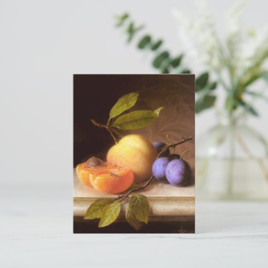 Joseph Peter Wilms - Peaches en Plums Briefkaart (Staand voorkant)