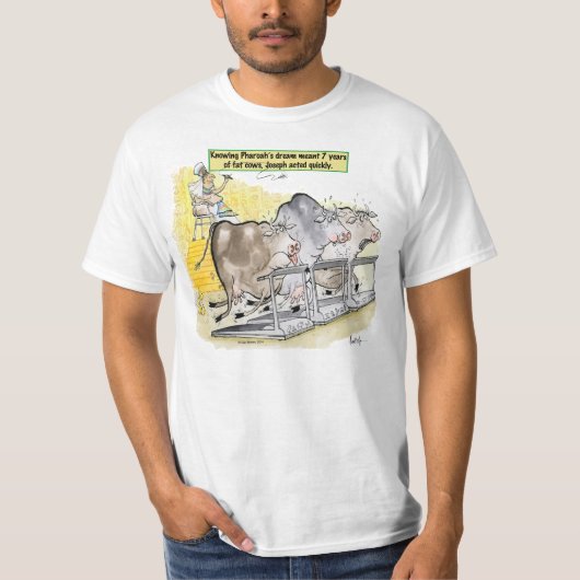 Joseph Pharaoh's droomvetkoeien Tee Shirt (Voorkant)