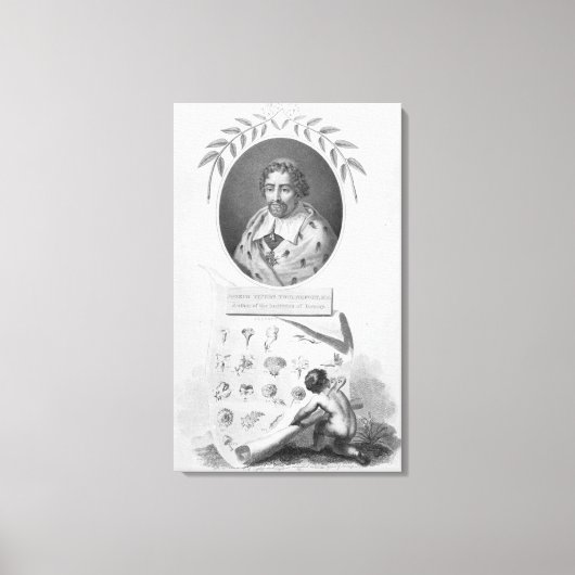 Joseph Pitton de Tournefort Canvas Afdruk (Voorkant)