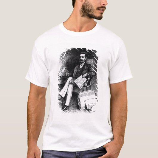 Joseph Pulitzer uit 'The Curio', 1887 T-shirt (Voorkant)