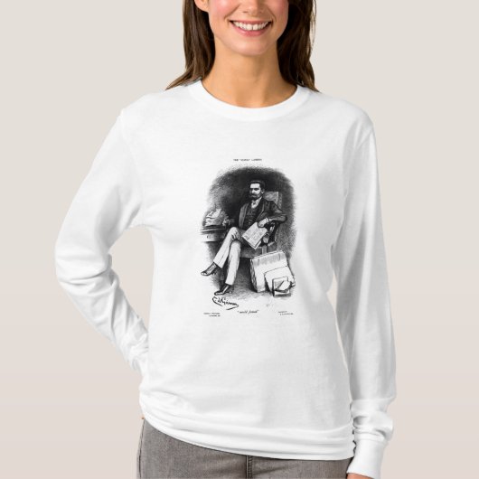 Joseph Pulitzer uit 'The Curio', 1887 T-shirt (Voorkant)