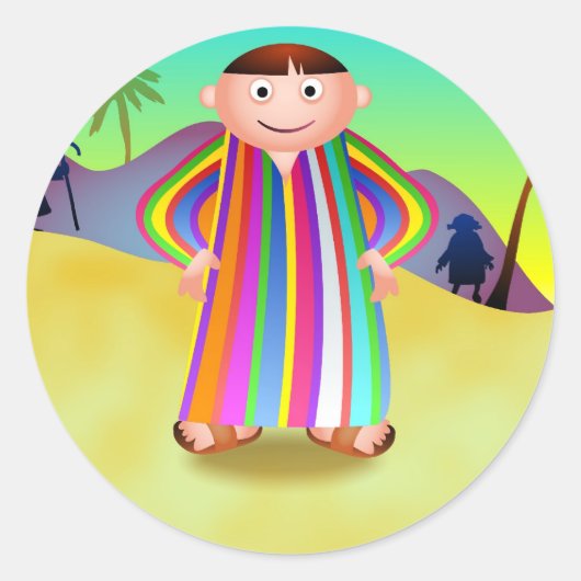 Joseph Ronde Sticker (Voorkant)